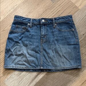Wild Fable Denim Mini Skirt - Blue